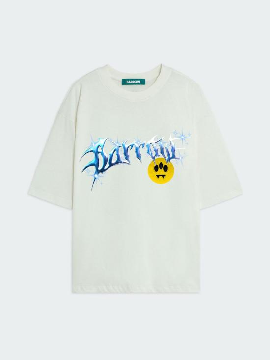 26SS 바로우 반팔 티셔츠 S6BWUATH025 412 White - BARROW