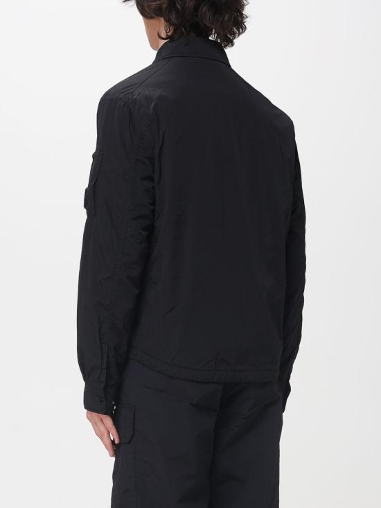 26SS 씨피 컴퍼니 크롬-R 패딩 렌즈 오버셔츠 20CMOS056A005904G 999 Black - C.P. COMPANY