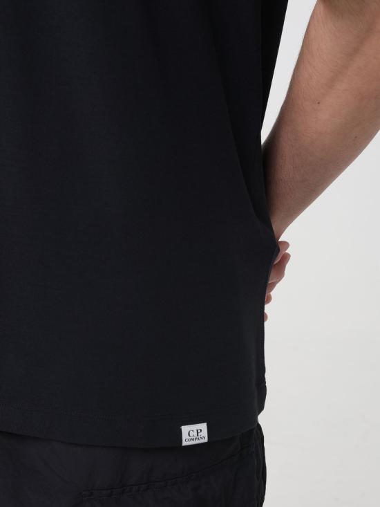 26SS 씨피 컴퍼니 반팔 티셔츠 20CMTS239A005022G 999 Black - C.P. COMPANY