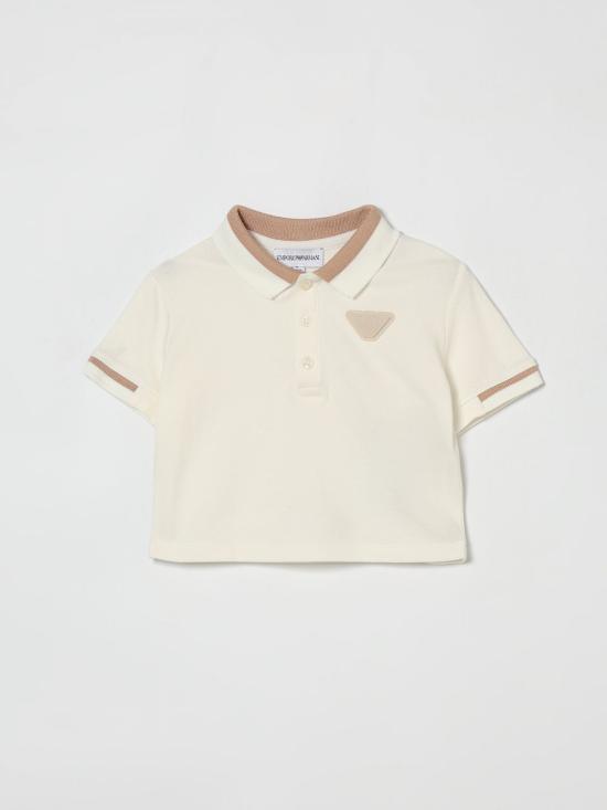 26SS [키즈] 엠포리오 아르마니 티셔츠 EB001322AF16641 U0003 White