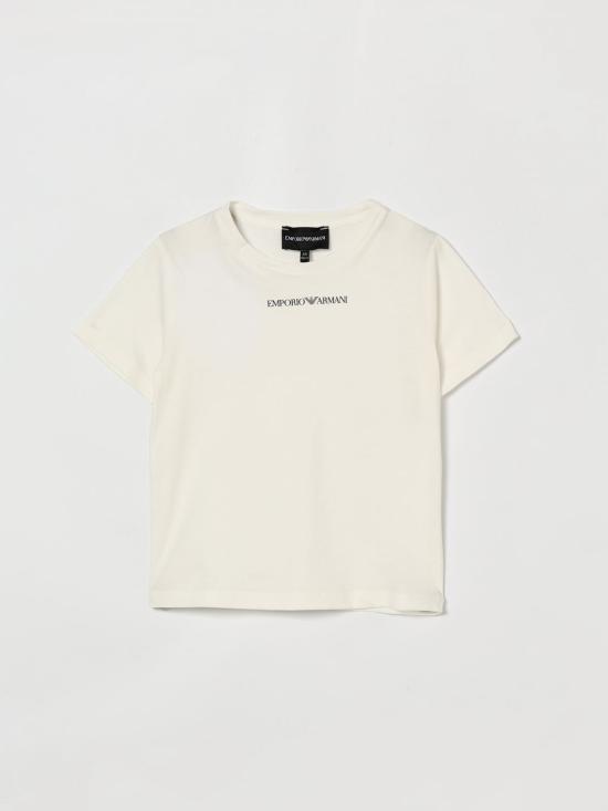 26SS [키즈] 엠포리오 아르마니 티셔츠 EB000421AF15013 M0135 White