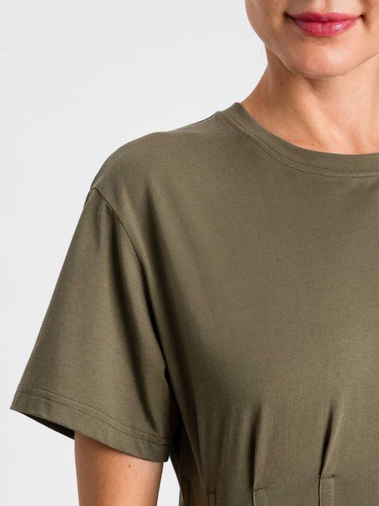 26SS 트윈셋 반팔 티셔츠 261TT2440 00914 Green - TWINSET