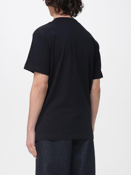 26SS 모스키노 반팔 티셔츠 07150241 1555 Black - MOSCHINO