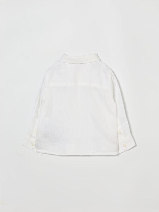 26SS [키즈] 엠포리오 아르마니 셔츠 8NHC023NEEZ 0100 White - EMPORIO ARMANI