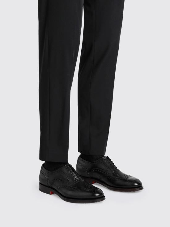 26SS 산토니 로퍼 MCCO17836PD5HOBR N01 Black - SANTONI