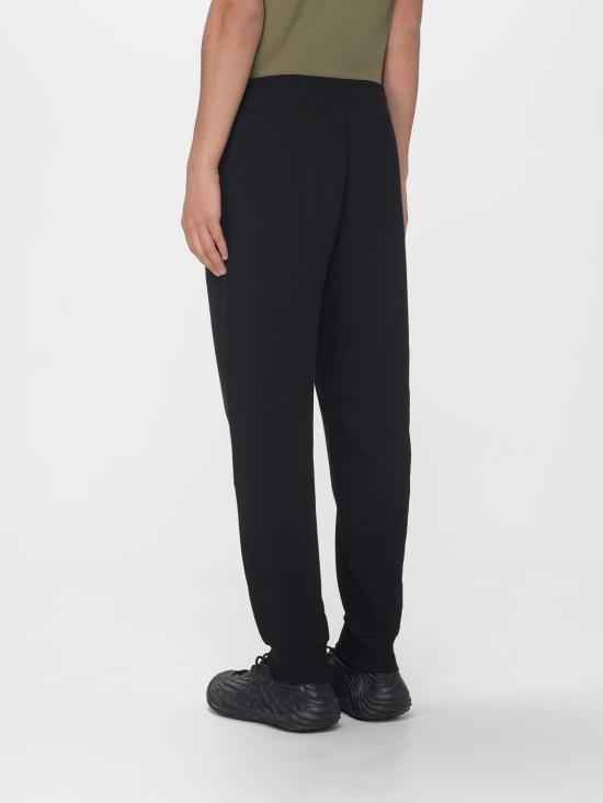 26SS 휴고보스 콘트라스트 로고 코튼 테리 트랙수트 팬츠 50489617 001 Black - HUGO BOSS