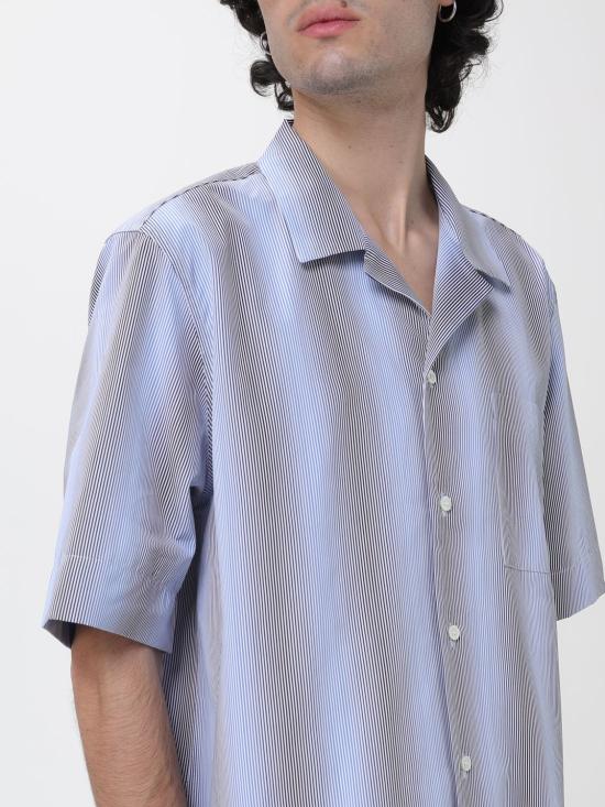 26SS 드리스 반 노튼 반팔 셔츠 2610207133063 504 Blue - DRIES VAN NOTEN