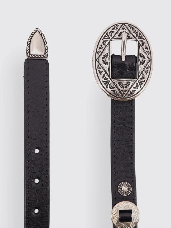 26SS 골든구스 레귤러 벨트 GMA00819A000825 90100 Black - GOLDEN GOOSE