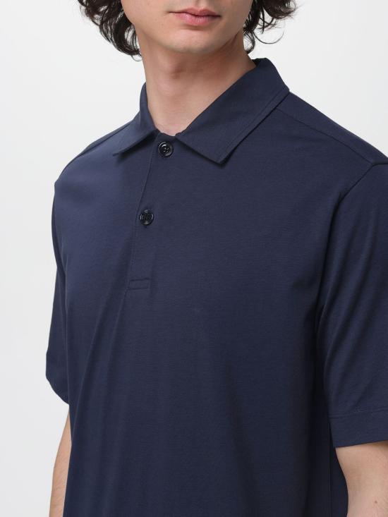 26SS 드리스 반 노튼 폴로 티셔츠 2610211023600 509 Blue - DRIES VAN NOTEN