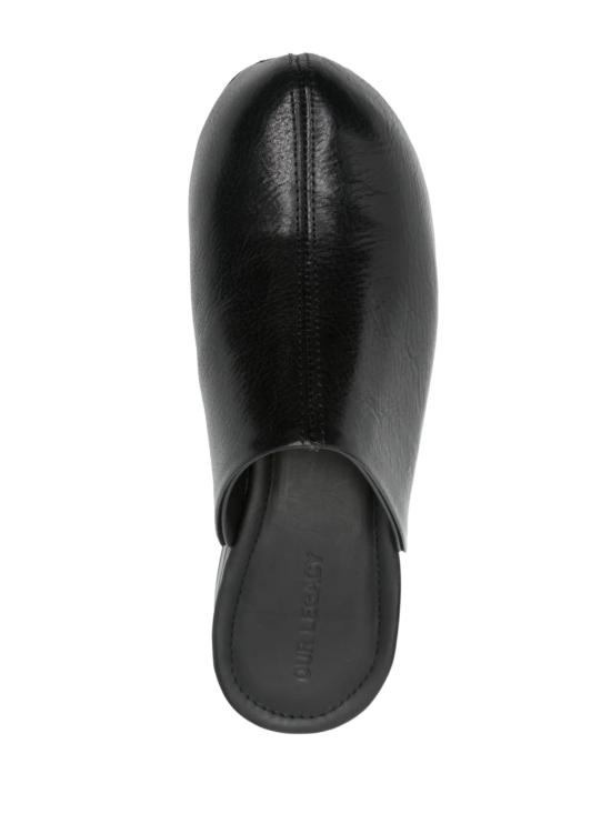 26SS 아워레가시 컬랩싱 컨설턴트 레이스업 슈즈 A2257NCB BLACKSUPPLE Black - OUR LEGACY