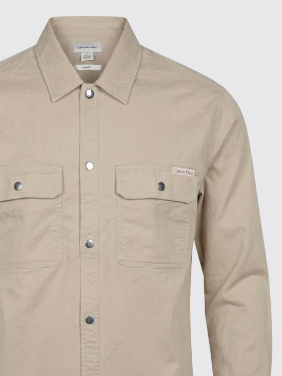 26SS 캘빈클라인 긴팔 셔츠 LV04RE103G PF0 Beige - CALVIN KLEIN