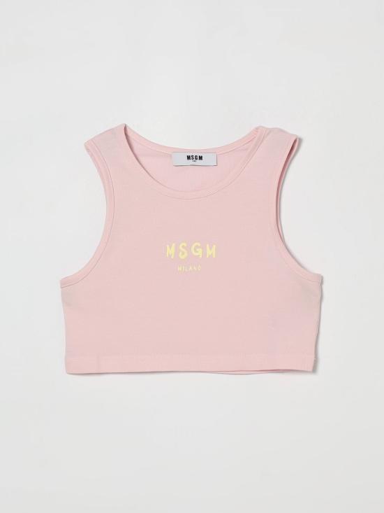 26SS [키즈] 엠에스지엠 티셔츠 S6MSJGTO011 MS076 Pink