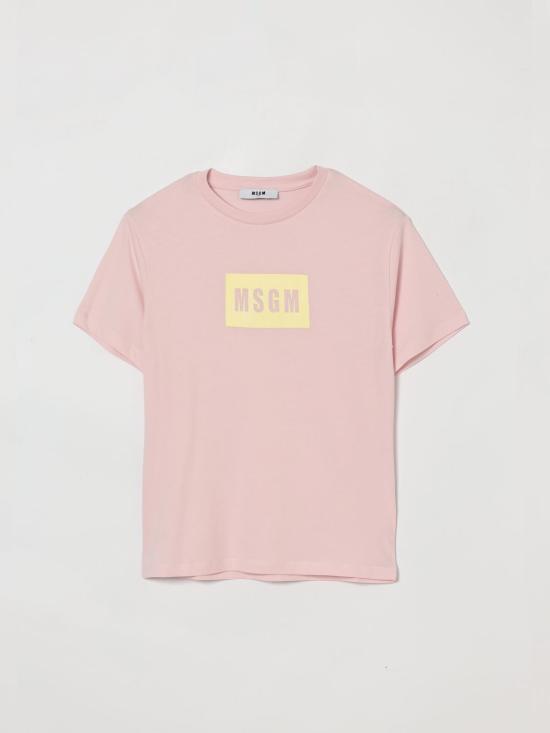 26SS [키즈] 엠에스지엠 티셔츠 S6MSJUTH005 MS076 Pink