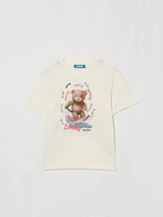 26SS [키즈] 바로우 티셔츠 S6BWUATH078 412 Brown