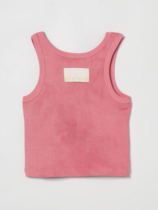 26SS [키즈] 엠에스지엠 티셔츠 S6MSJGTA159 50243 Baby Pink - MSGM