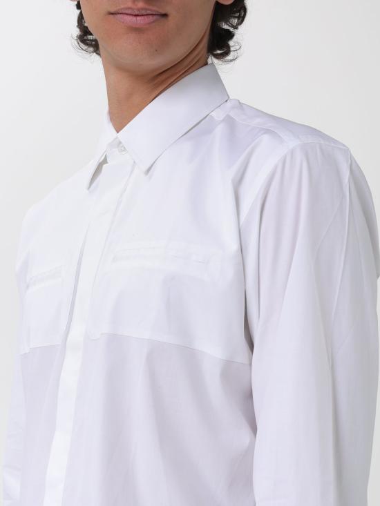 26SS 칼라거펠트 긴팔 셔츠 605004581699 100 White - KARL LAGERFELD