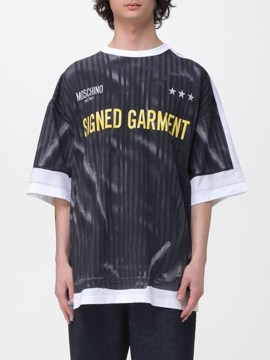 26SS 모스키노 반팔 티셔츠 07010241 2888 Multicolor