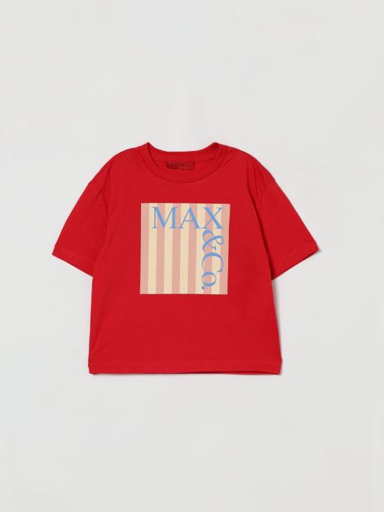 26SS [키즈] 막스앤코 티셔츠 MX0287MX057 MX400 Red