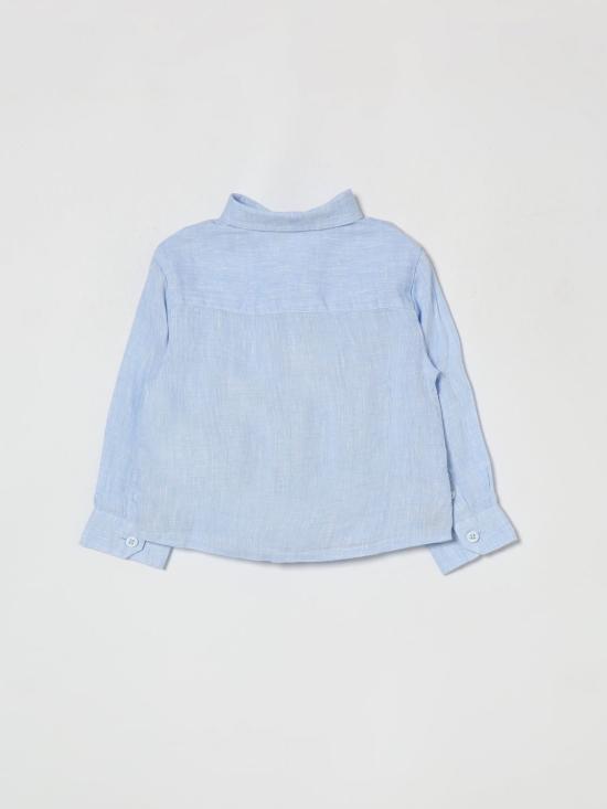 26SS [키즈] 엠포리오 아르마니 셔츠 8NHC023NEEZ 0744 Blue - EMPORIO ARMANI