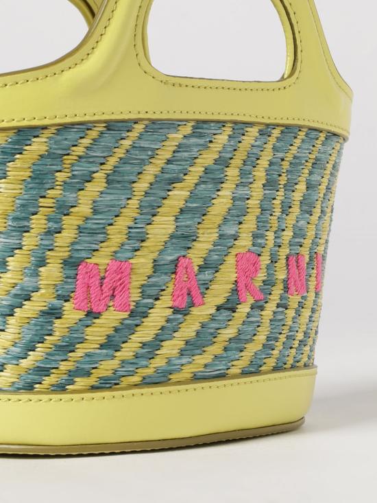 26SS 마르니 토트백 BMMP0067U2P9841 00V44 Green - MARNI