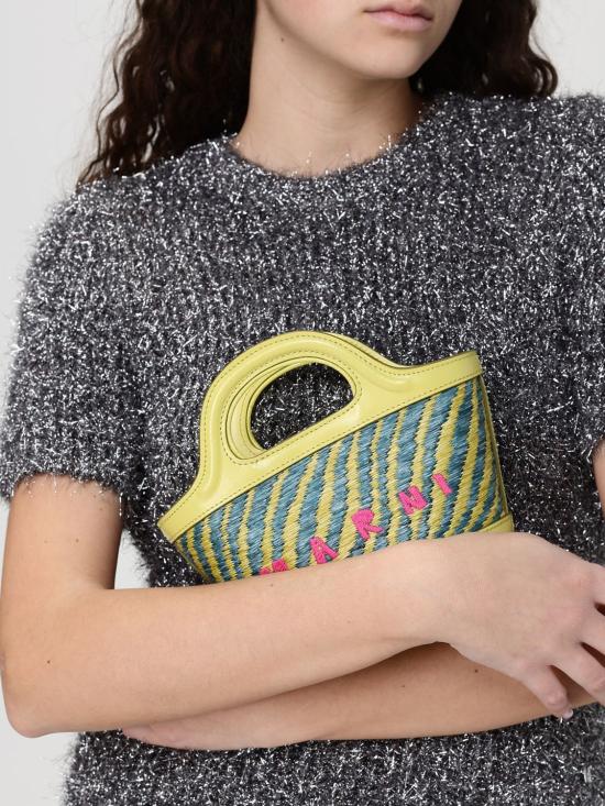 26SS 마르니 토트백 BMMP0067U2P9841 00V44 Green - MARNI