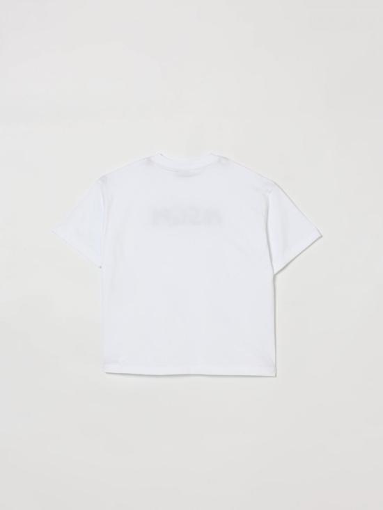 26SS [키즈] 엠에스지엠 티셔츠 S6MSJGTH087 001 White - MSGM