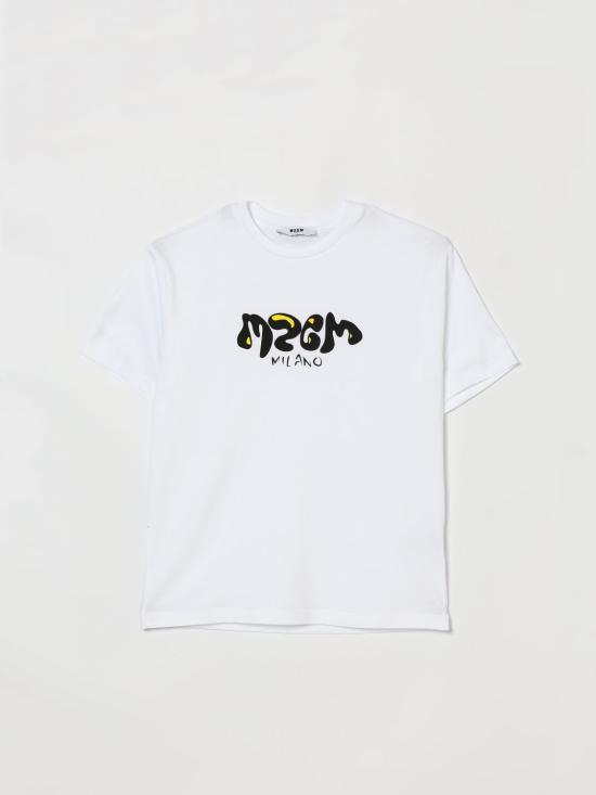 26SS [키즈] 엠에스지엠 티셔츠 S6MSJBTH251 001 White