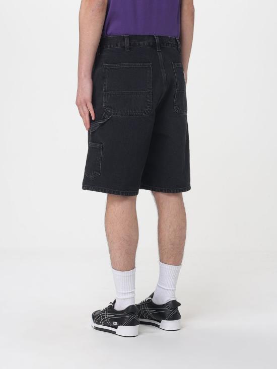 26SS 칼하트 WIP 더블 니 쇼츠 I034867 8906 Black - CARHARTT WIP