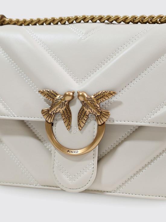 26SS 핑코 토트백 104549A26Z Z14Q Yellow Cream - PINKO