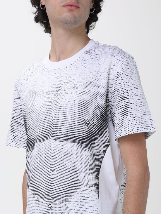 26SS 모스키노 반팔 티셔츠 07240245 1001 Multicolor - MOSCHINO