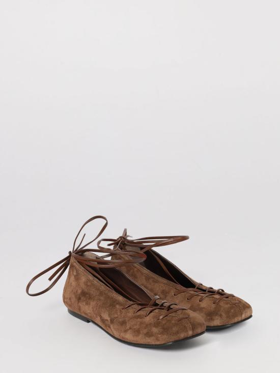 26SS 알로하스 플랫 슈즈 S101074 04 Brown - ALOHAS