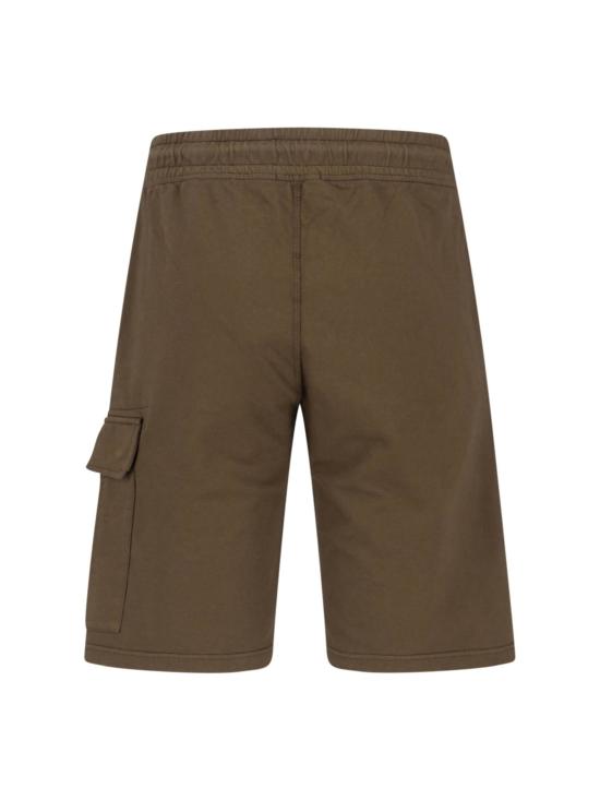 26SS 씨피 컴퍼니 라이트 플리스 카고 렌즈 스웨트쇼츠 RCCMSB704A 002246G683 Green - C.P. COMPANY