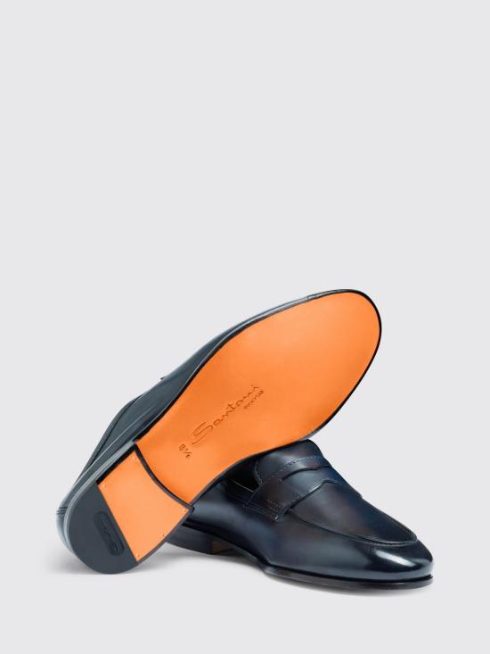 26SS 산토니 로퍼 MCNC18837SA4SVOS U59 Blue - SANTONI