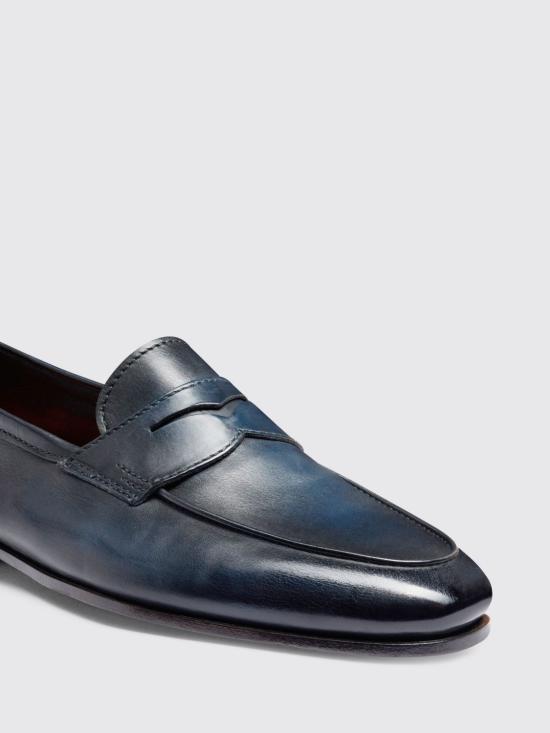 26SS 산토니 로퍼 MCNC18837SA4SVOS U59 Blue - SANTONI