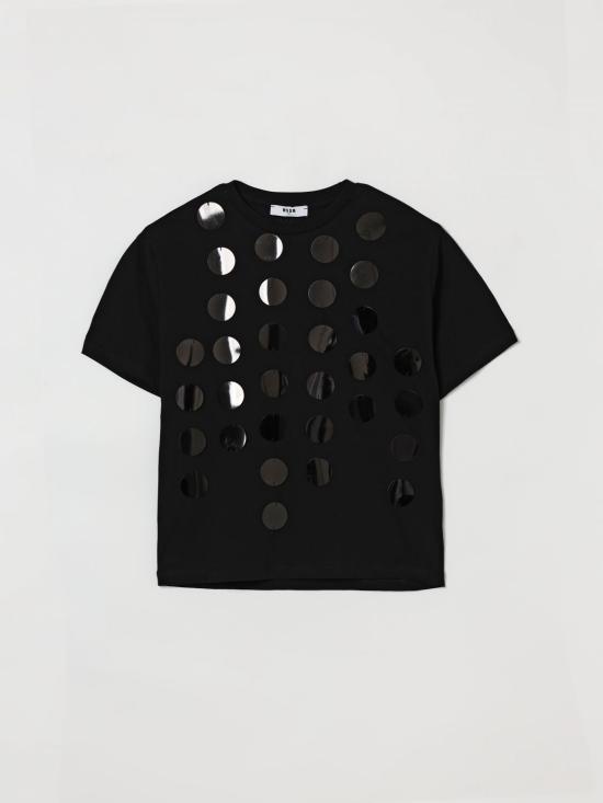 26SS [키즈] 엠에스지엠 티셔츠 S6MSJGTH099 110 Black