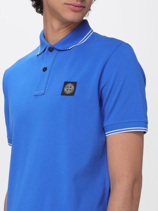 26SS 스톤 아일랜드 폴로 티셔츠 2200010S0018 V0022 Royal Blue - STONE ISLAND