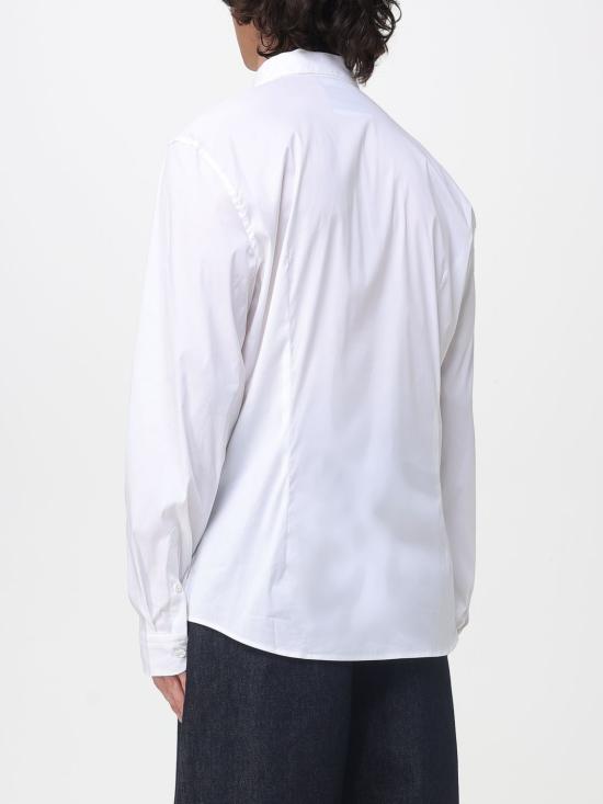 26SS 모스키노 긴팔 셔츠 02050236 001 White - MOSCHINO