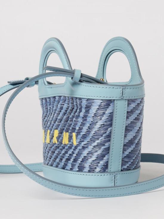 26SS 마르니 토트백 BMMP0067U2P9841 00B48 Blue - MARNI