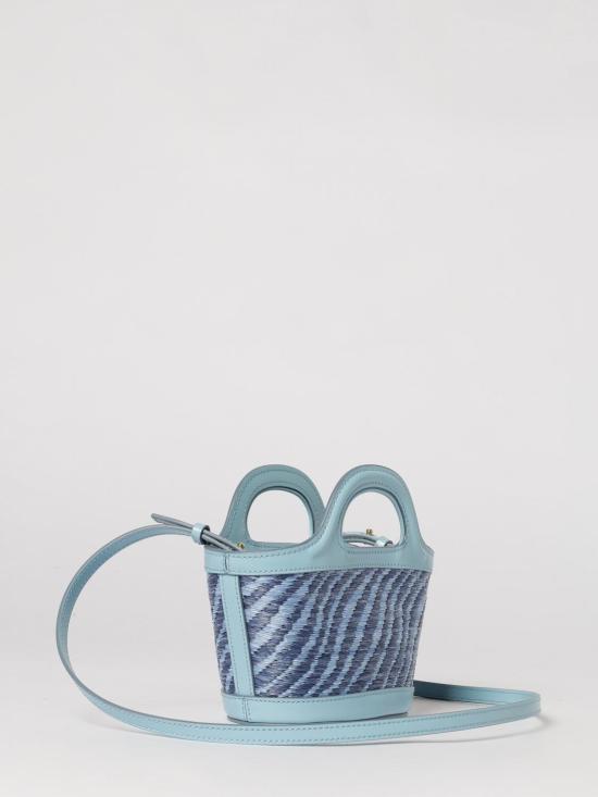 26SS 마르니 토트백 BMMP0067U2P9841 00B48 Blue - MARNI