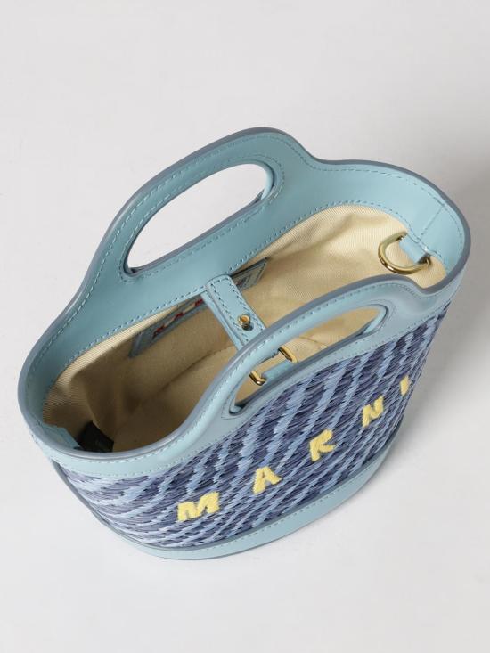 26SS 마르니 토트백 BMMP0067U2P9841 00B48 Blue - MARNI