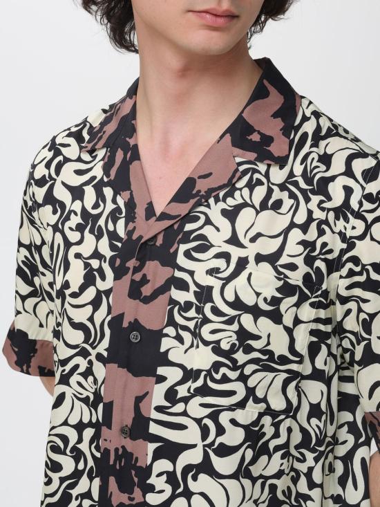 26SS 드리스 반 노튼 반팔 셔츠 2610204223309 402 Violet - DRIES VAN NOTEN