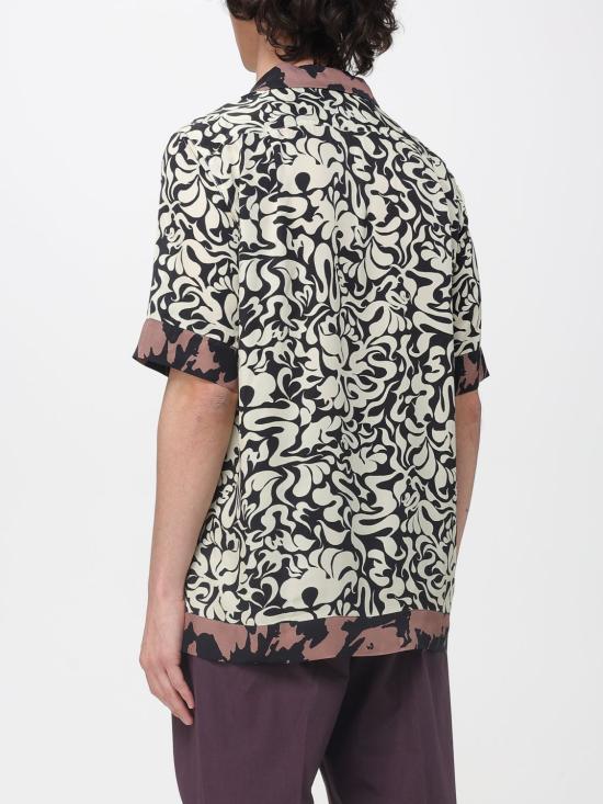 26SS 드리스 반 노튼 반팔 셔츠 2610204223309 402 Violet - DRIES VAN NOTEN