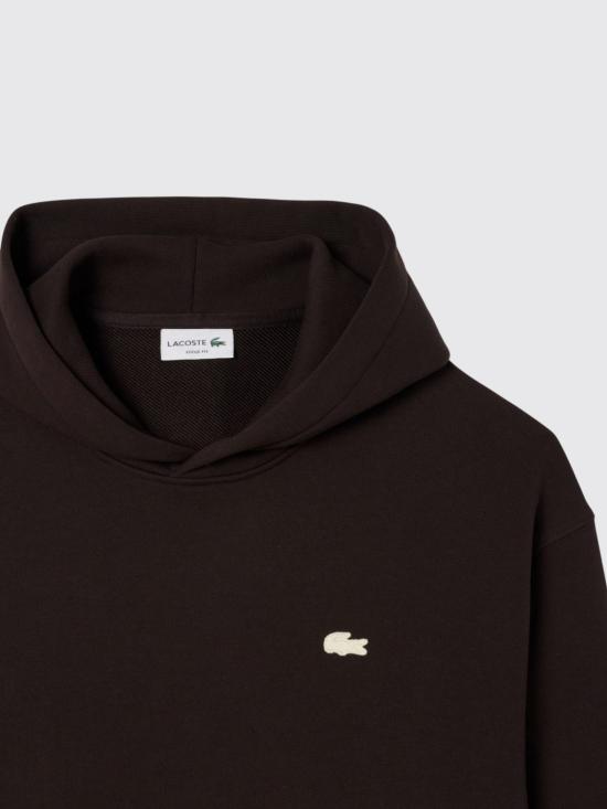 26SS 라코스테 긴팔 티셔츠 SH0518 3LA Brown - LACOSTE