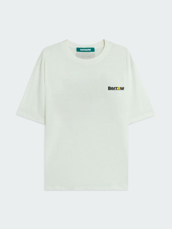 26SS 바로우 반팔 티셔츠 S6BWUATH085 412 White - BARROW