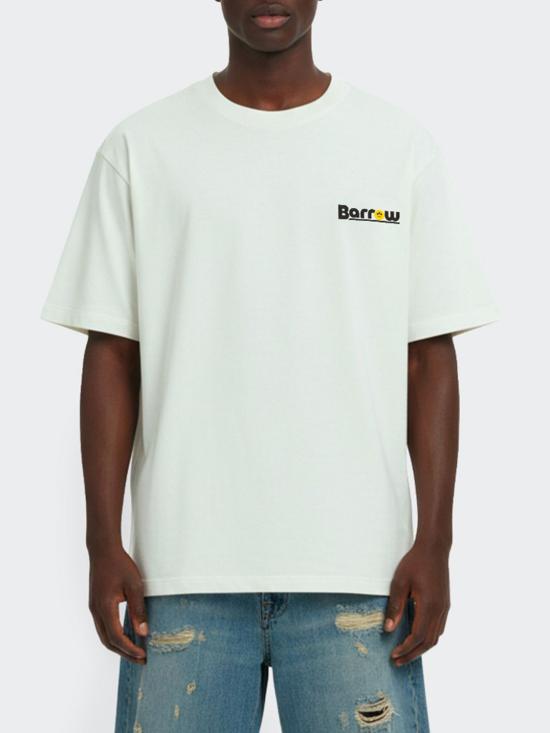 26SS 바로우 반팔 티셔츠 S6BWUATH085 412 White