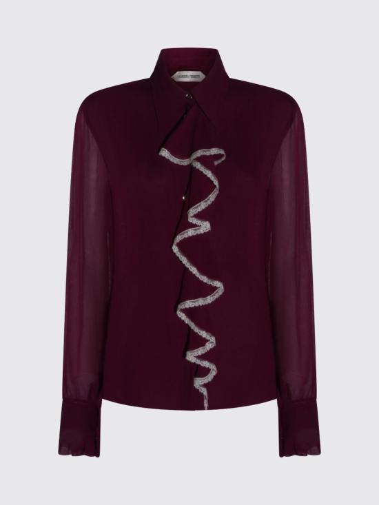 26SS 알베르타 페레티 셔츠 02281617 1233 Violet - ALBERTA FERRETTI