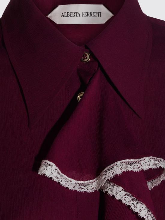 26SS 알베르타 페레티 셔츠 02281617 1233 Violet - ALBERTA FERRETTI