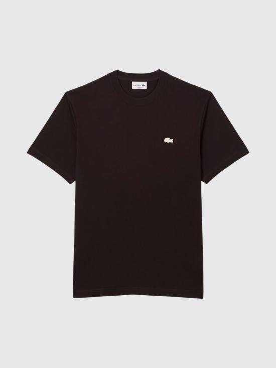 26SS 라코스테 반팔 티셔츠 TH0537 3LA Brown - LACOSTE