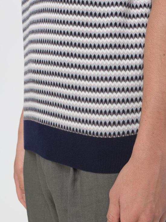 26SS 마뉴엘리츠 폴로 티셔츠 4032M517263321 85 Blue - MANUEL RITZ