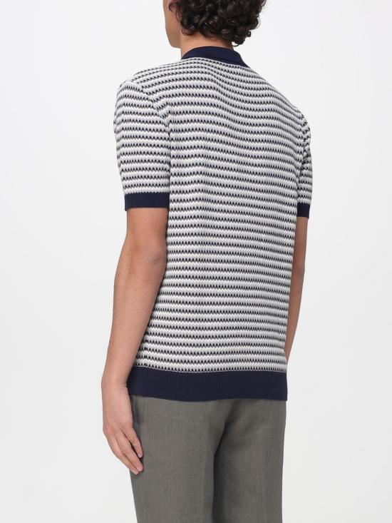 26SS 마뉴엘리츠 폴로 티셔츠 4032M517263321 85 Blue - MANUEL RITZ